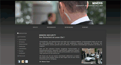 Desktop Screenshot of miners-security.com